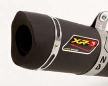 Endy XR3 RVS Black Compleet Uitlaatsysteem met E-keur Yamaha MT07 2014 > 2020