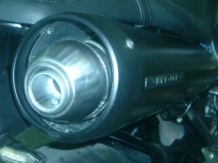 Endy GP Hurricane RVS Einddemper Set (L+R) met E-keur Yamaha MT-01 2005 > 2008