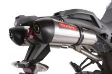 GPR GPE RVS Einddemper Set met E-keur Yamaha XT660Z Tenere 2008 2016