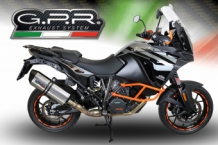 GPR Sonic RVS Einddemper met E-keur KTM 1290 Super Adventure 2015 2016