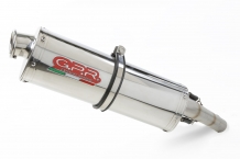 GPR Tri-Oval RVS Einddemper met E-keur BMW F650ST 1993 2002