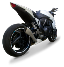 HP Corse Hydroform RVS Slip-on Einddemper met E-keur Honda CB 1000 R 2008 > 2017