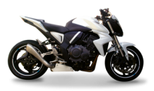 HP Corse Hydroform RVS Slip-on Einddemper met E-keur Honda CB 1000 R 2008 > 2017