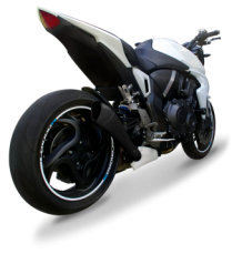 HP Corse Hydroform RVS Black Slip-on Einddemper met E-keur Honda CB 1000 R 2008 > 2017