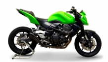 HP Corse Hydroform RVS Black Slip-on Einddemper met E-keur Kawasaki Z 750 '07 - '14