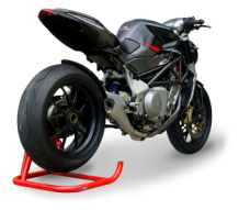 HP Corse Hydroform RVS Slip-on Einddemper met E-keur MV Agusta Brutale 910 2006 > 2009