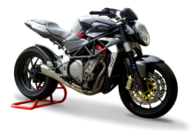 HP Corse Hydroform RVS Slip-on Einddemper met E-keur MV Agusta Brutale 910 2006 > 2009