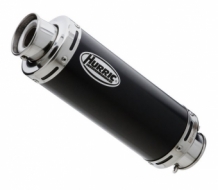 Hurric Supersport Aluminium Black Einddemper met E-keur Yamaha YZF-R6 2003 2005