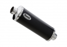 Hurric RAC1 Aluminium Black Einddemper met E-keur Honda VFR1200F 2010-2016