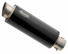 Hurric TEC One Aluminium Black Einddemper met E-keur HONDA NC750 S / X 2016 2020