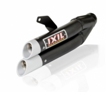 Ixil L3XB Hyperlow black XL RVS Compleet Uitlaatsysteem met Euro3 en Euro4 Keuring Yamaha Tracer700 2017 2019