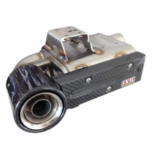 IXIL SX1 Compleet Uitlaatsysteem met Euro4 Keuring Kawasaki Versys 650 2015 2019