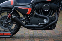 Kodlin Remus Racing Compleet 2in1 Uitlaatsysteem met E-keur incl. Katalysator Harley Sportster 2017 2020