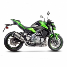 Leovince Factory S RVS Slip-on Einddemper met E-keur Kawasaki Z900 2017 > 2019