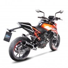 Leovince LV One Evo Carbon Slip-on Einddemper met Euro4 Keuring KTM Duke 125 2017 2020