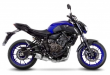 Leovince LV One Evo RVS 2in1 Compleet Uitlaatsysteem met E-keur incl. Katalysator Yamaha MT07 2017 2020