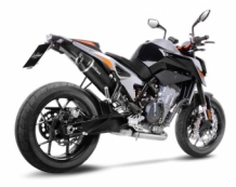 Leovince LV One Evo Carbon Slip-on Einddempermet E-keur KTM 790 Duke 2018 > 2020
