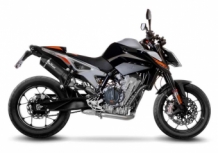 Leovince LV One Evo Carbon Slip-on Einddempermet E-keur KTM 790 Duke 2018 > 2020