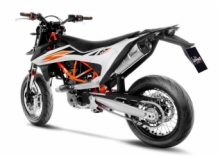 Leovince LV One Evo RVS Compleet 1in1 Uitlaatsysteem met E-keur KTM 690 SMC-R 2019 > 2020