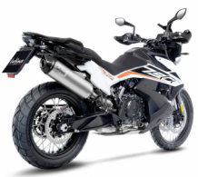 Leovince LV One EVO RVS Slip-on Einddemper met Euro4 Keuring KTM 790 ADVENTURE / R 2019 2020