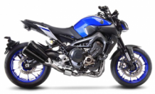 Leovince GP Duals Compleet 3in1 Uitlaatsysteem met E-keur incl. Kat. Yamaha MT09 / FZ09 / ABS / SP 2013 2020