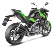 Leovince GP Duals RVS Slip-on Einddemper met E-keur Kawasaki Z900 2017 > 2019