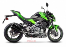 Leovince GP Duals RVS Slip-on Einddemper met E-keur Kawasaki Z900 2017 > 2019