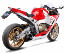 Leovince LV-10 Black RVS Slip-on Einddemper zonder E-keur Honda CBR 1000 RR FIREBLADE / SP / SP2 2017 > 2020