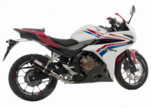 Leovince GP Corsa Evo Carbon Slip-on Einddemper zonder E-keur Honda CBR 500 R 2016 2020