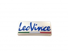Leovince Heatproof Metal Sticker 75 x 35 mm