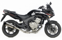 Leovince LV One Evo RVS Slip-on Einddemper met E-keur Honda CBF 600 S / N 2004 2012