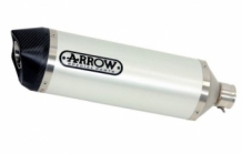 Arrow Maxi Race-Tech Aluminium met Carbon Endcap Einddemper met E-keur Honda CRF 1000 L Africa Twin 2016 > 2019