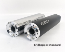 Miller El Grande Compleet Uitlaatsysteem Polished RVS met E-keur incl. Standard Endcap Suzuki Intruder M1800 R / R2 / RZ
