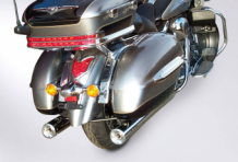 Miller Magellan RVS Polished Slip-on Dubbele Einddemper Set met E-keur incl. Kat. Kawasaki VN 1700 2009 > 2016