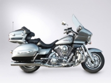 Miller Magellan RVS Polished Slip-on Dubbele Einddemper Set met E-keur incl. Kat. Kawasaki VN 1700 2009 > 2016