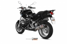 Mivv Oval Titanium met Carbon Endcap Einddemper met E-keur R1200R 2011 2014