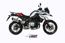 Mivv Suono RVS Einddemper met E-keur BMW F750GS 2018 2020