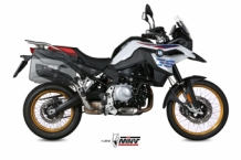 Mivv Suono RVS Black Slip-on Einddemper met E-keur BMW F 850 GS 2018 > 2021