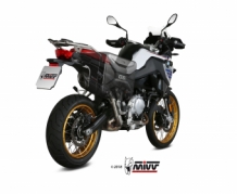 Mivv Suono RVS Black Slip-on Einddemper met E-keur BMW F 850 GS 2018 > 2021