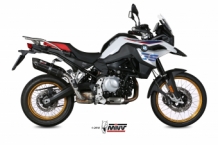 Mivv Suono RVS Black Slip-on Einddemper met E-keur BMW F 850 GS 2018 > 2021