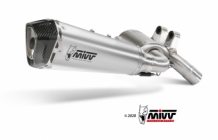 Mivv Delta Race RVS Slip-on Einddemper met E-keur BMW F900R 2020 > 2021
