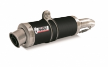 Mivv GP RVS Black Slip-on Einddemper met E-keur YAMAHA FZ1 / FAZER 2006 > 2016