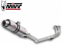 Mivv GP Titanium Compleet 2-1 Uitlaatsysteem met E-keur Yamaha T-MAX 500 2001 > 2007