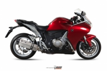 Mivv Speed Edge RVS Slip-on Einddemper met E-keur VFR1200F 2010-2016