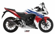 Mivv Suono RVS Black Slip-on Einddemper met E-keur Honda CBR 500 R 2013 > 2015