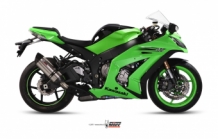 Mivv Suono RVS Einddemper met E-keur Kawasaki ZX10R 2011 > 2015
