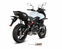 Mivv Suono RVS Compleet Uitlaatsysteem met E-keur Kawasaki Versys 650 2015 > 2021