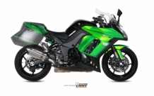 Mivv Suono RVS Einddemper Set met E-keur Kawasaki Z1000SX 2014 2020