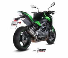 Mivv Suono RVS Slip-on Einddemper met E-keur Kawasaki Z900 2017 > 2019