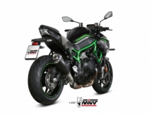 Mivv Delta Race RVS Black Slip-on Einddemper met E-keur Kawasaki Z H2 / SE 2020 > 2021